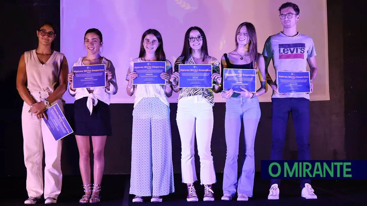 Mais de uma centena de atletas subiu ao palco na Gala do Desporto do Cartaxo
