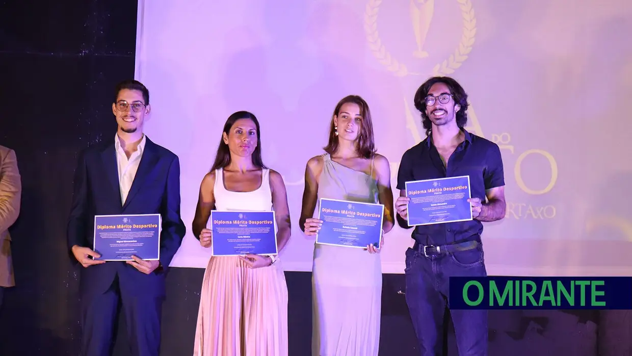 Mais de uma centena de atletas subiu ao palco na Gala do Desporto do Cartaxo