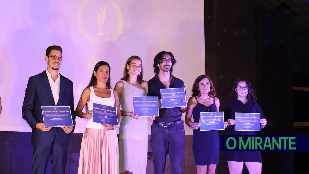 Mais de uma centena de atletas subiu ao palco na Gala do Desporto do Cartaxo