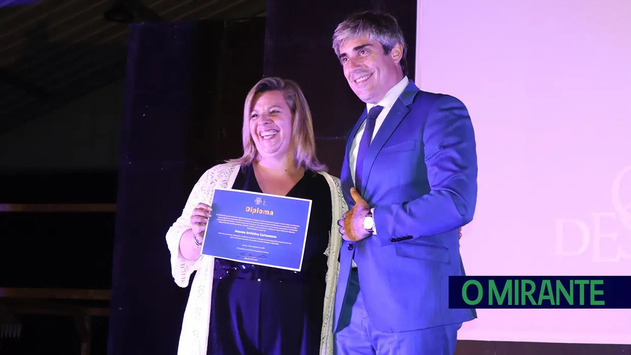 Mais de uma centena de atletas subiu ao palco na Gala do Desporto do Cartaxo