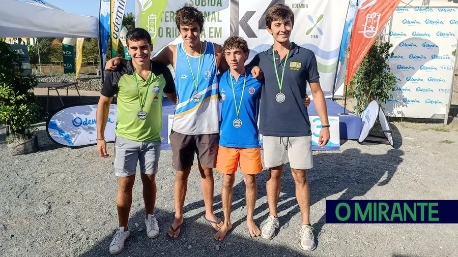 Atletas da região vice-campeões na Subida Internacional do Rio Mira