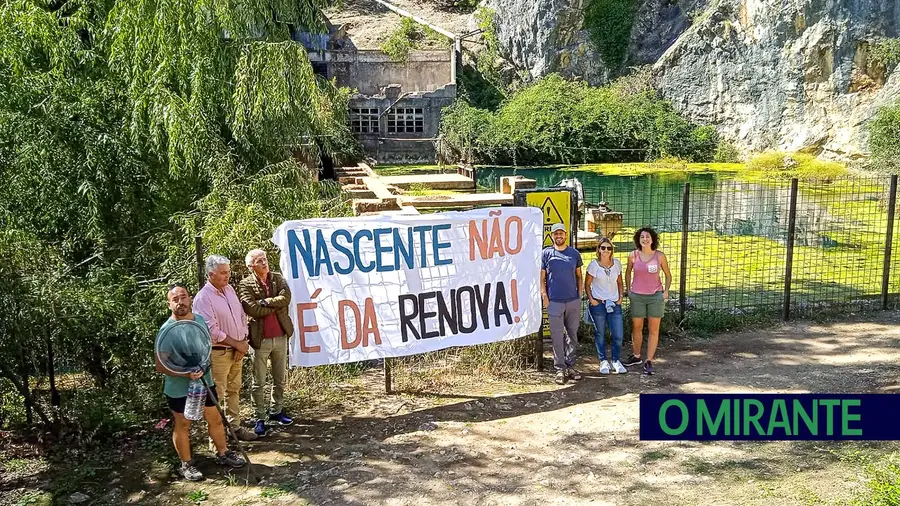Renova apresenta queixa contra pessoas que visitaram nascente do rio Almonda Renova apresenta queixa contra pessoas que visitaram nascente do rio Almonda