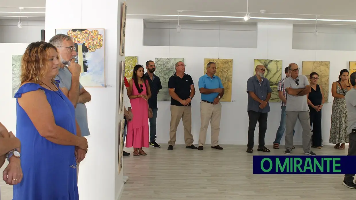 Mação recebe exposição de pintura Infinitudes