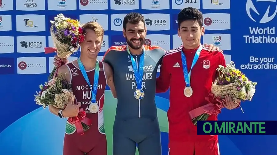 Filipe Marques conquista etapa em Alhandra da Taça do Mundo de Paratriatlo