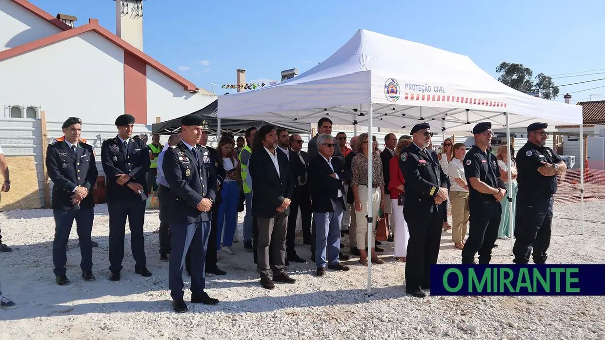 Obras no posto de GNR de Alpiarça decorrem a bom ritmo