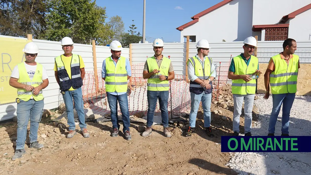 Obras no posto de GNR de Alpiarça decorrem a bom ritmo