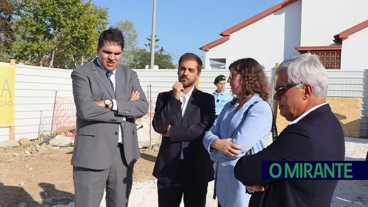 Obras no posto de GNR de Alpiarça decorrem a bom ritmo