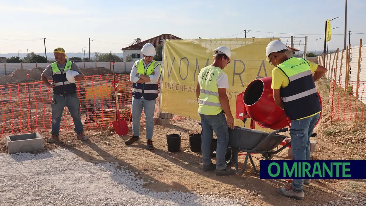 Obras no posto de GNR de Alpiarça decorrem a bom ritmo