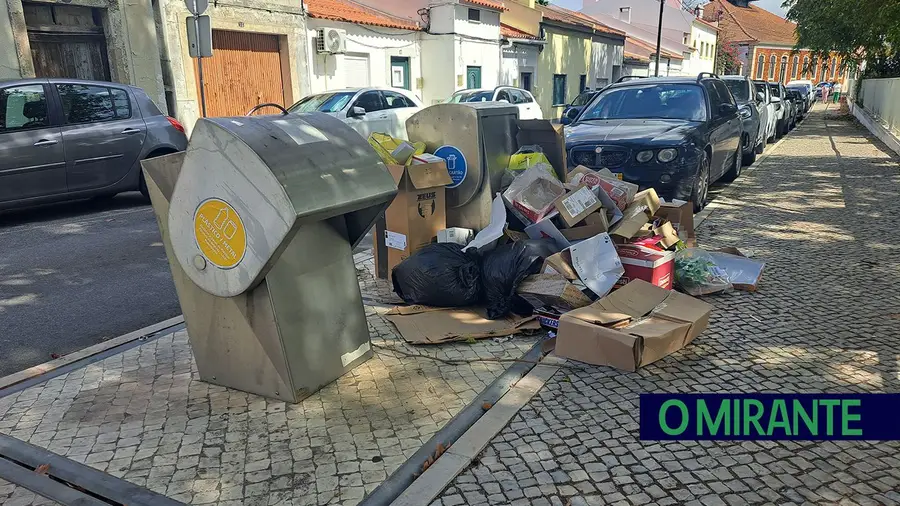 Recolha de monos e resíduos continua a ser uma dor de cabeça em Benavente