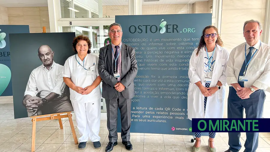 Exposição no Hospital de Tomar explica e combate preconceitos da Ostomia