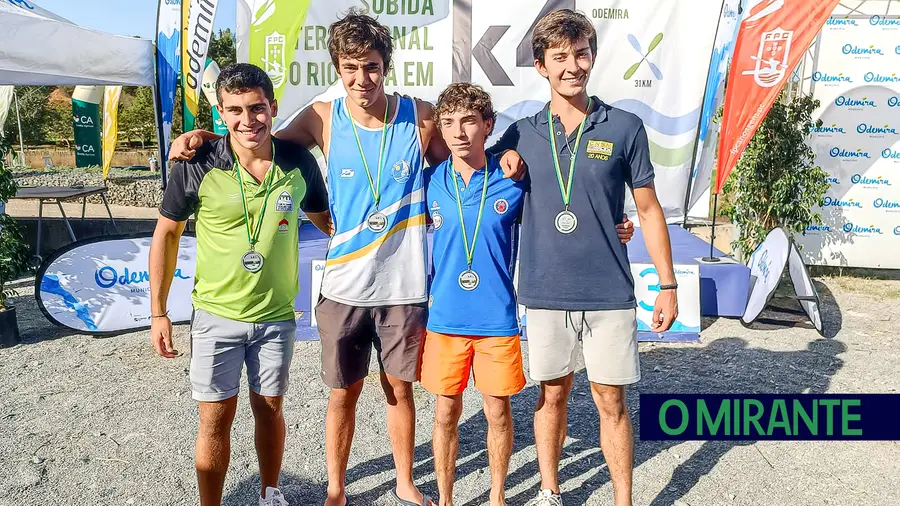 Atletas da região vice-campeões na Subida Internacional do Rio Mira