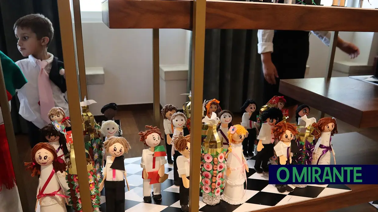 Exposição sobre a Festa dos Tabuleiros em Tomar