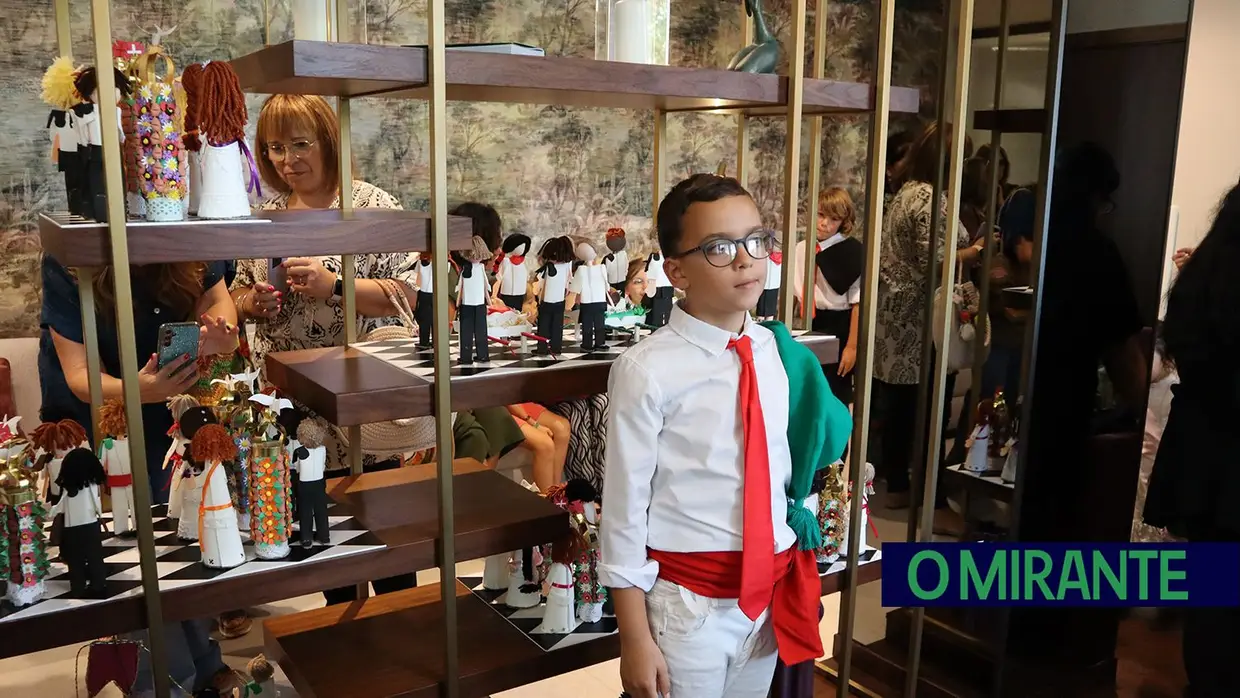 Exposição sobre a Festa dos Tabuleiros em Tomar