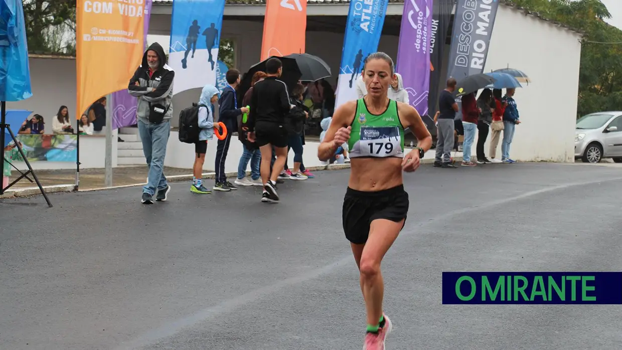 Inês Henriques homenageada no torneio de atletismo Freguesias de Rio Maior