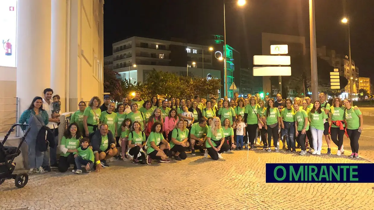 Caminhada de A Farpa reuniu mais de uma centena