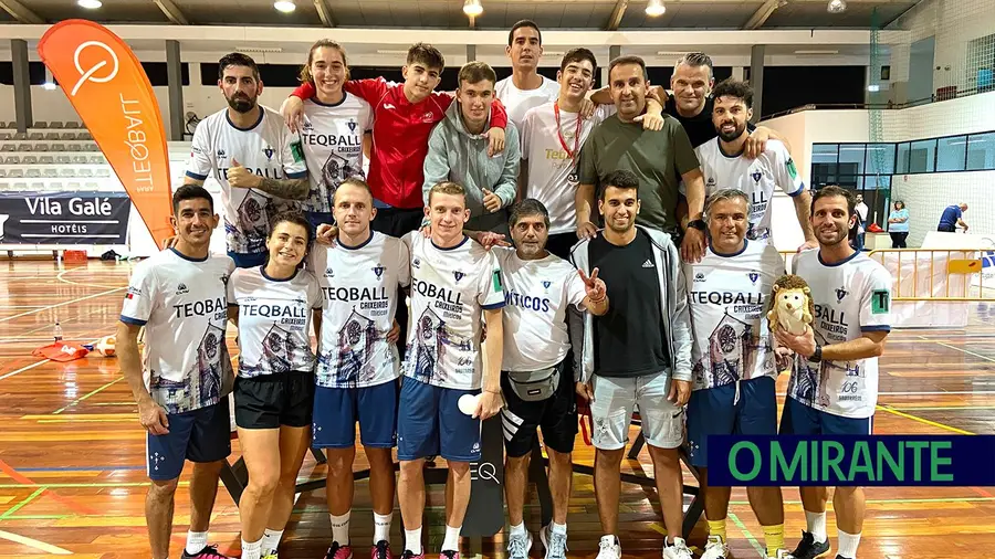 Atletas dos “Caixeiros” no Campeonato do Mundo de Teqball Atletas dos “Caixeiros” no Campeonato do Mundo de Teqball