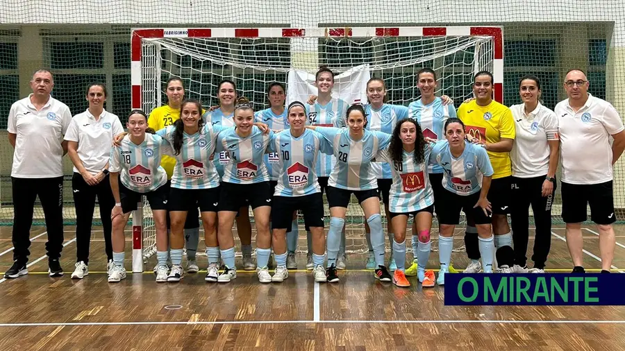 Futsal feminino do Vitória de Santarém segue em frente na Taça de Portugal
