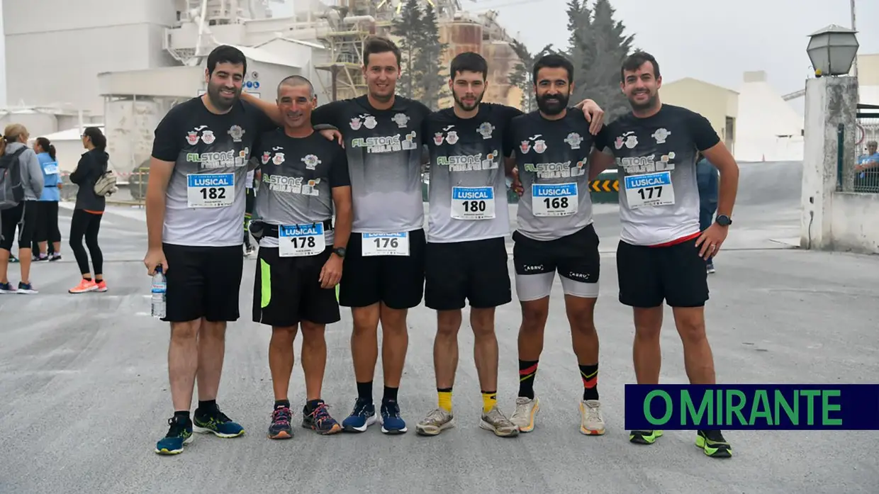Corrida Lusical angariou sete mil euros para os Bombeiros de Alcanede