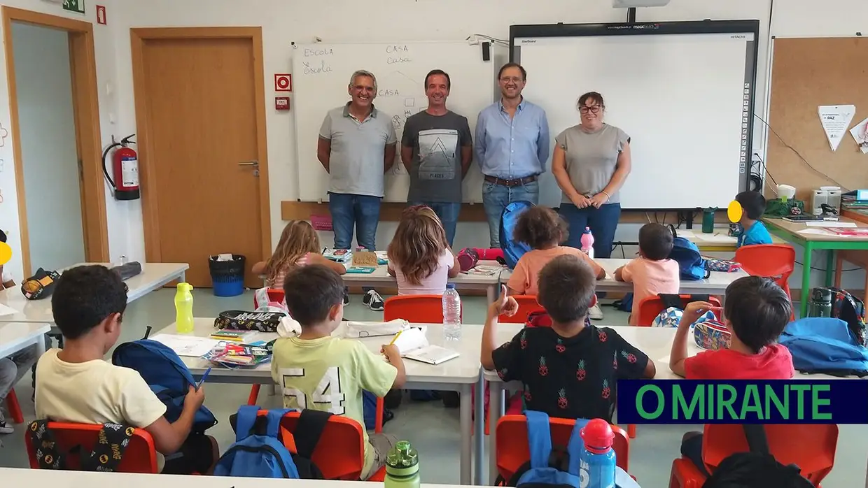 Junta de Rio Maior oferece material escolar a alunos do 1º ano