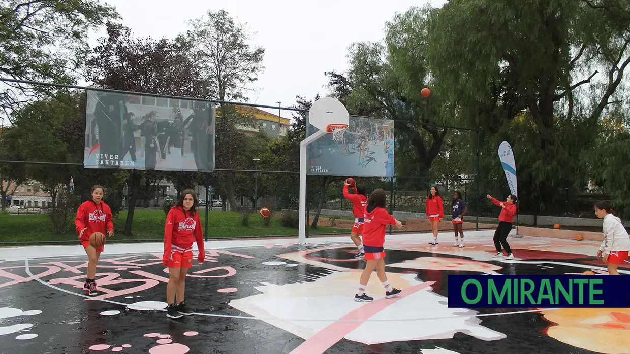 A melhor basquetebolista portuguesa de sempre começou a ganhar títulos em Santarém