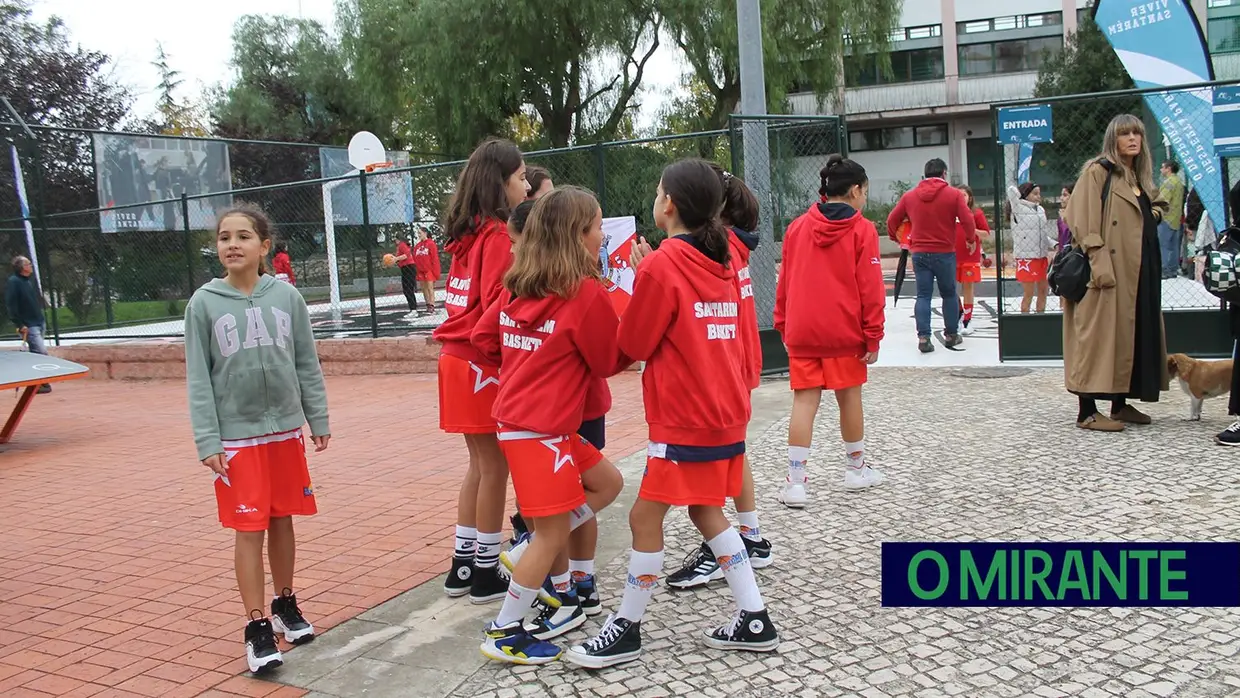 A melhor basquetebolista portuguesa de sempre começou a ganhar títulos em Santarém