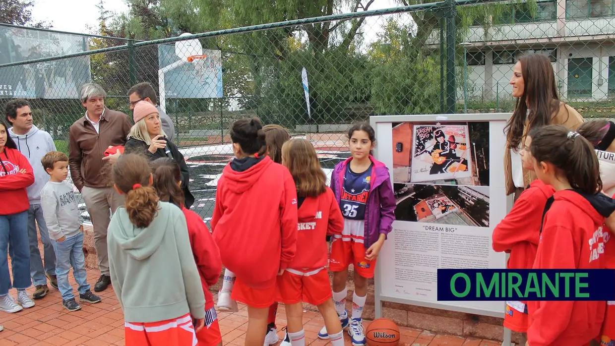 A melhor basquetebolista portuguesa de sempre começou a ganhar títulos em Santarém