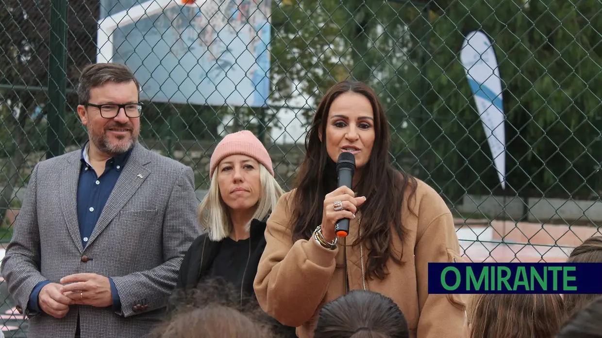 A melhor basquetebolista portuguesa de sempre começou a ganhar títulos em Santarém