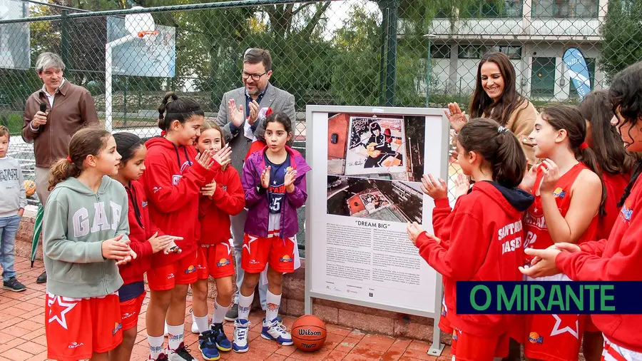 A melhor basquetebolista portuguesa de sempre começou a ganhar títulos em Santarém