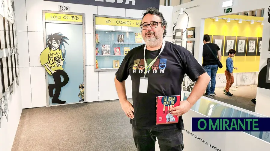 Dário Duarte expõe carreira na Amadora BD