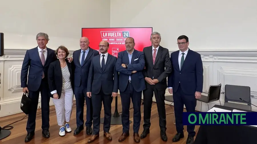 Ourém em conferência de imprensa sobre Volta a Espanha 2024