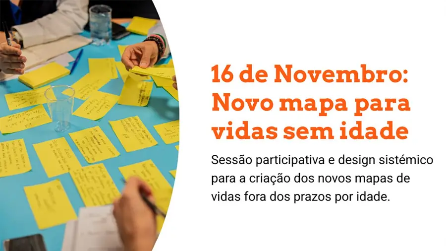 Novo mapa para vidas sem idade a 16 de Novembro Novo mapa para vidas sem idade a 16 de Novembro