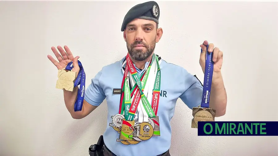 Militar da GNR é campeão europeu de jiu-jitsu