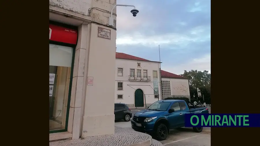 Já há videovigilância no centro histórico de Santarém Já há videovigilância no centro histórico de Santarém