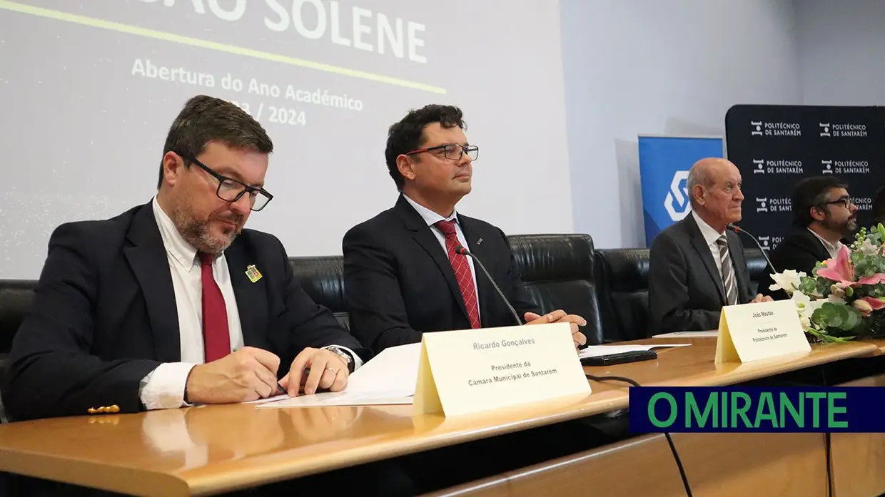 Politécnico de Santarém anuncia aumento no número de alunos na abertura oficial do ano lectivo