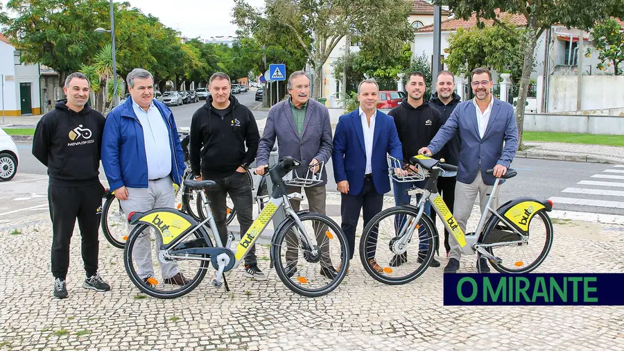 Bicicletas de uso partilhado entram finalmente em funcionamento em Torres Novas