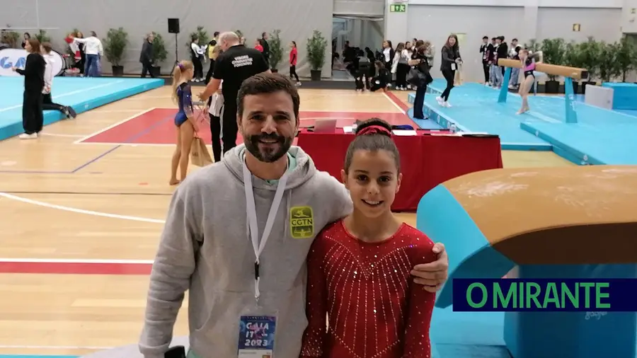 Ginasta de Torres Novas em bom plano no Torneio Internacional de Gaia