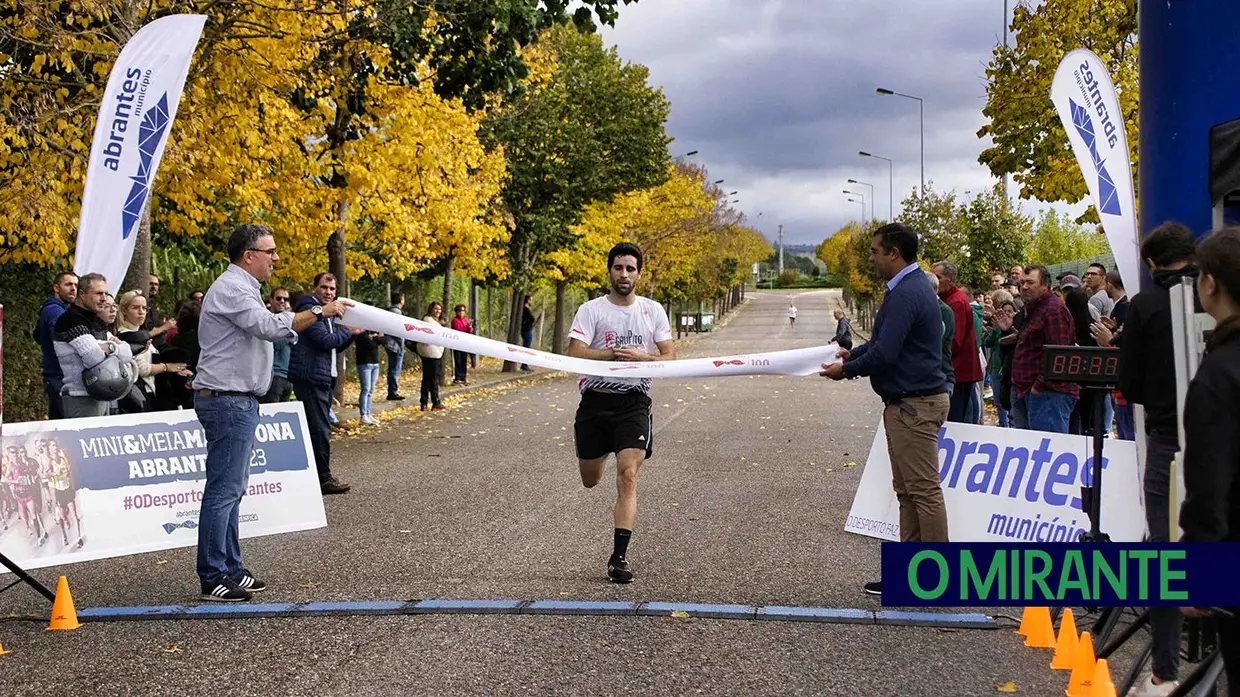 Ricardo Fonseca e Ana Rodrigues vencem Meia Maratona de Abrantes