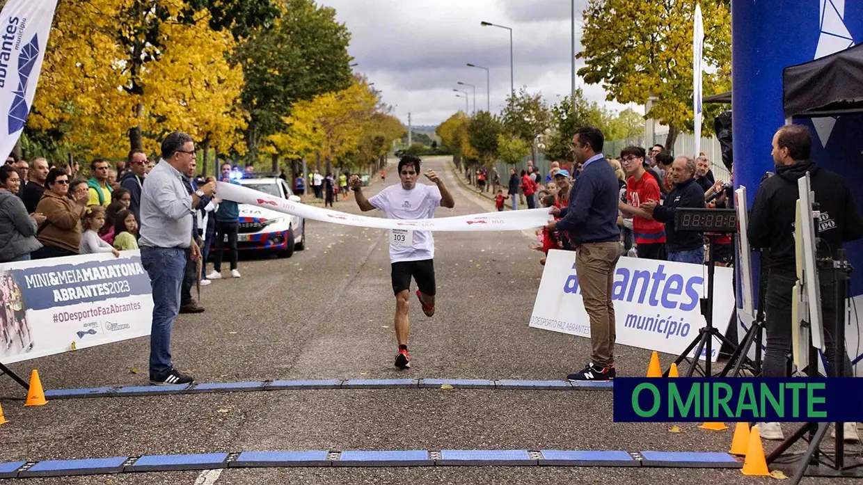 Ricardo Fonseca e Ana Rodrigues vencem Meia Maratona de Abrantes