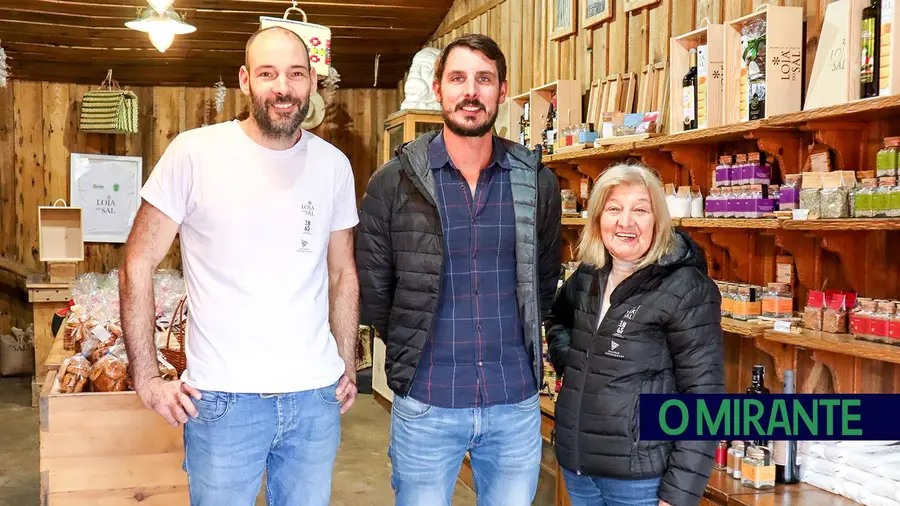 Loja do Sal só vende produtos portugueses e exporta para vários destinos mundiais Loja do Sal só vende produtos portugueses e exporta para vários destinos mundiais