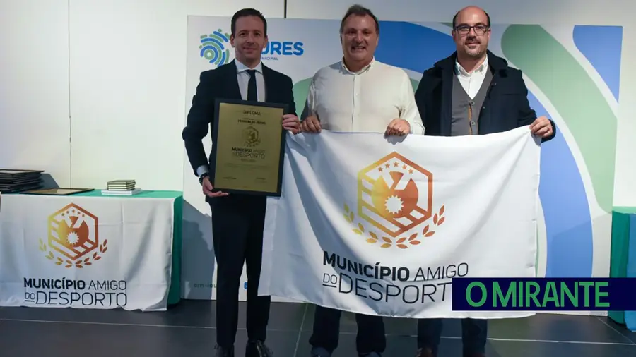 Ferreira do Zêzere distinguido como “Município Amigo do Desporto” e “Autarquia Solidária”
