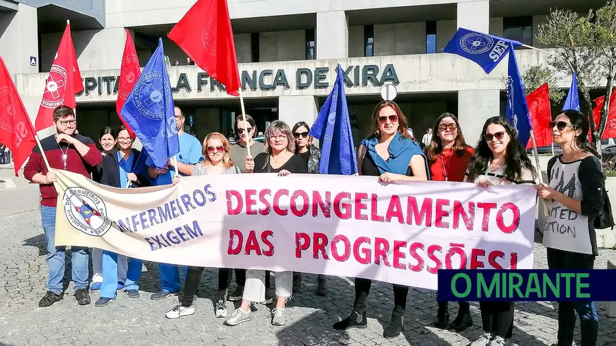 Enfermeiros do Hospital de Vila Franca de Xira lutam pela progressão na carreira