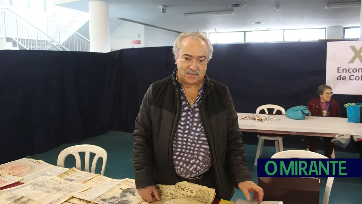 Cromos de futebol e pacotes de açúcar no Encontro de Coleccionadores em Alcanena