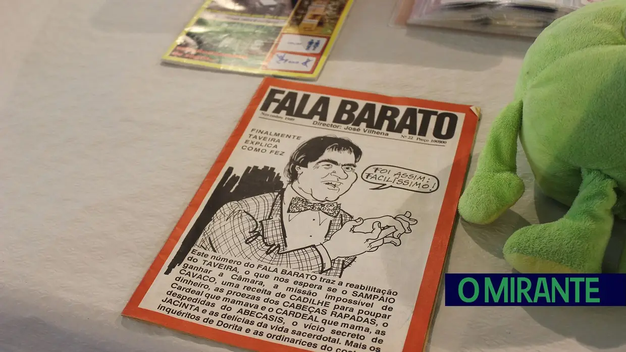 Cromos de futebol e pacotes de açúcar no Encontro de Coleccionadores em Alcanena
