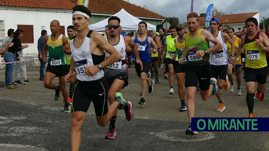 Filipe Vitorino e Ana Santos venceram em torneio de atletismo de Rio Maior