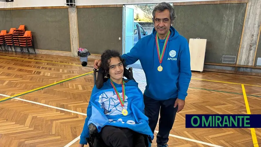 André Castanheiro vence campeonato de Boccia