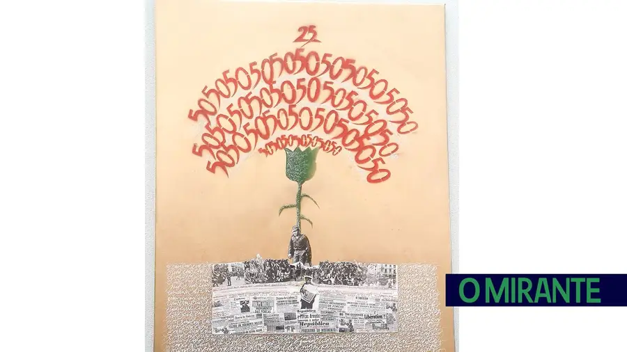 António Colaço prepara nova exposição que inclui pintura alusiva aos 50 anos do 25 de Abril António Colaço prepara nova exposição que inclui pintura alusiva aos 50 anos do 25 de Abril
