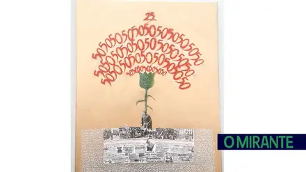 António Colaço prepara nova exposição que inclui pintura alusiva aos 50 anos do 25 de Abril António Colaço prepara nova exposição que inclui pintura alusiva aos 50 anos do 25 de Abril