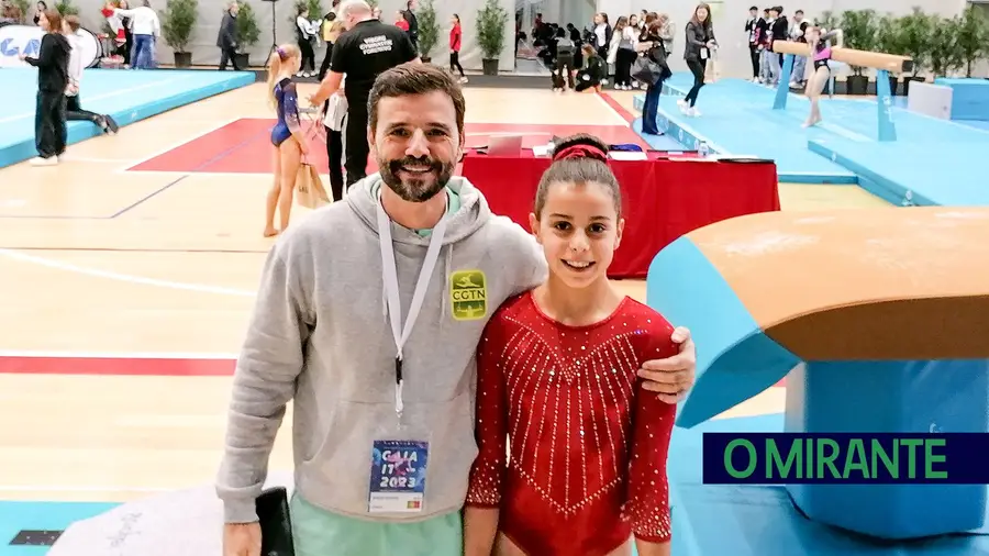 Ginasta de Torres Novas em bom plano no Torneio Internacional de Gaia Ginasta de Torres Novas em bom plano no Torneio Internacional de Gaia
