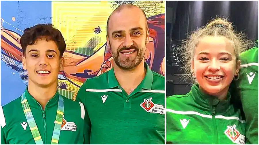 Ginastas do Estevense brilham no mundial de trampolins por idades