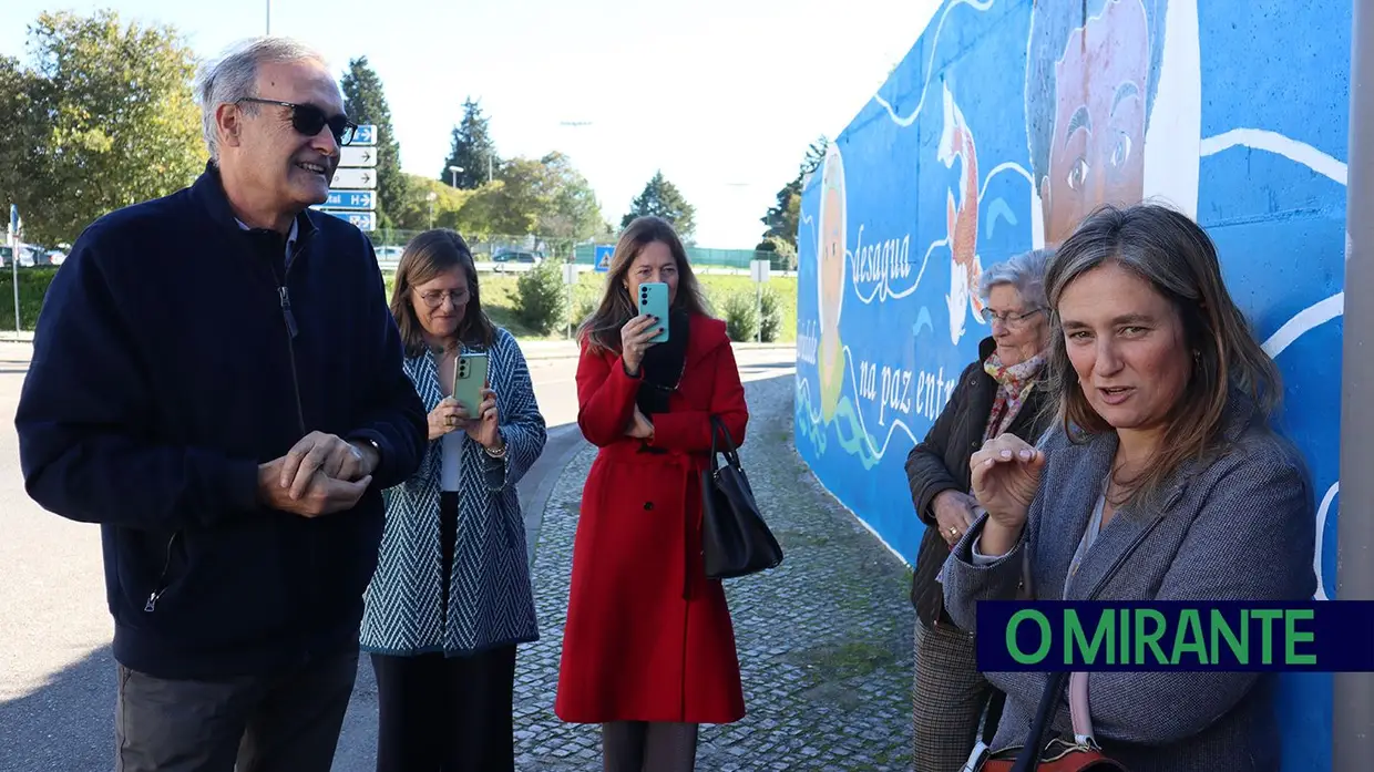 Santarém inaugura mural “O rio da solidariedade desagua na paz entre os povos”